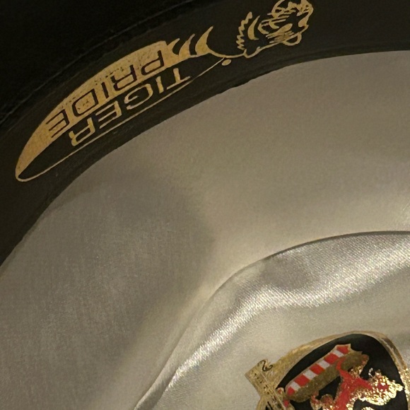 tiger pride hat small grande Vintage Mens Hat New Made In USA. 100 % wool - Picture 7 of 10